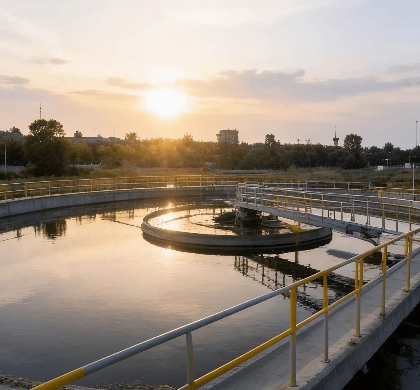 Wastewater background